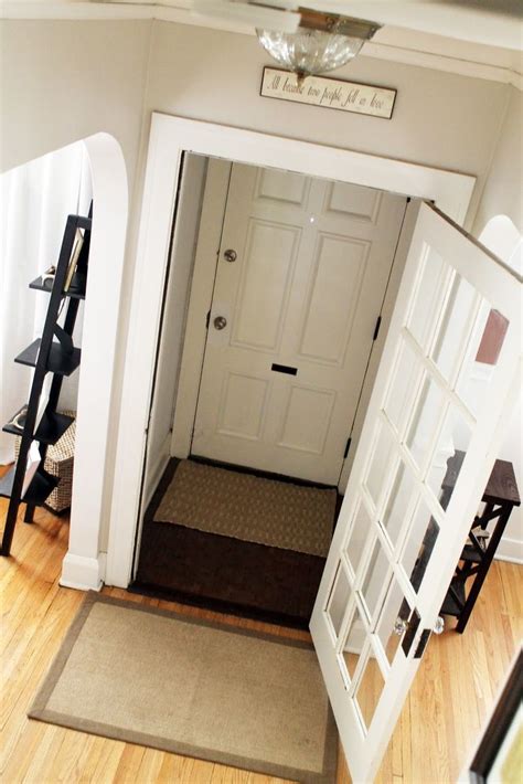 A Vestibule ˈvɛstᵻbjuːl Is An Anteroom Antechamber Or Small Foyer