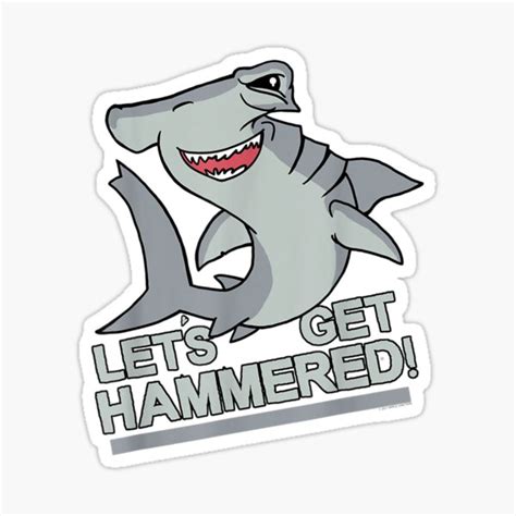 Ripple Junction Lets Get Hammered Sticker For Sale By Cedricjohns