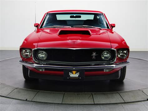Hail The One And Only Red 1969 Ford Mustang Boss 429