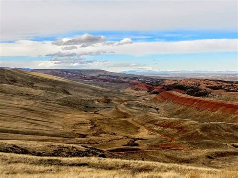 The Ravishing Red Canyon Between South Pass And Lander Wyoming Photo