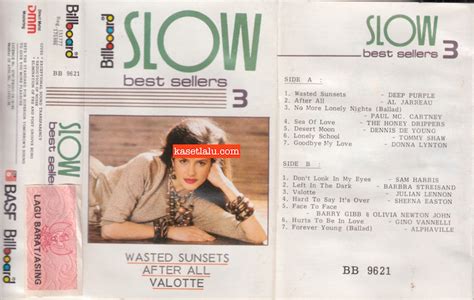 Billboard Bb 9621 Slow Best Sellers 3 Wasted Sunsets After All