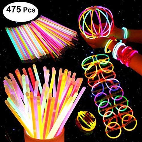 Trimming Shop Premium Glow Sticks For Children 100 Pcs Party Pack With