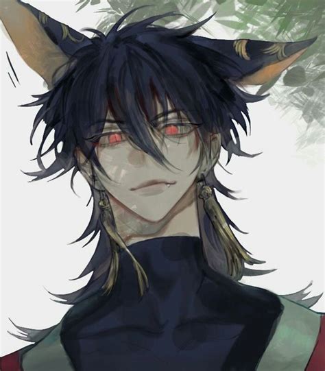 Pin By Neithssnot On Animal Eared Fcs Wolf Boy Anime Character Art
