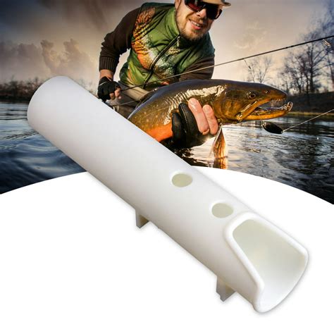 Cdar Adjustable Plastic Outdoor Fishing Rod Holder With Base Kayak Boat