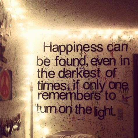 Fairy lights + Dumbledore quote = amazing bedroom. | Fairy lights