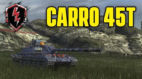 Carro 45t You Are A Professional World Of Tanks Blitz Youtube