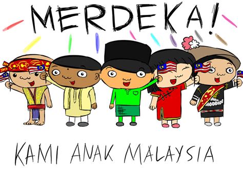 Malaysia Merdeka Free Coloring Pages