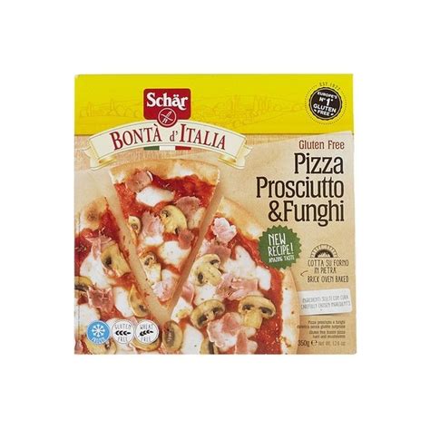 SCHAR pizza Prosciutto Funghi Sans gluten 350gr, €6.95 SCHAR pizza ...
