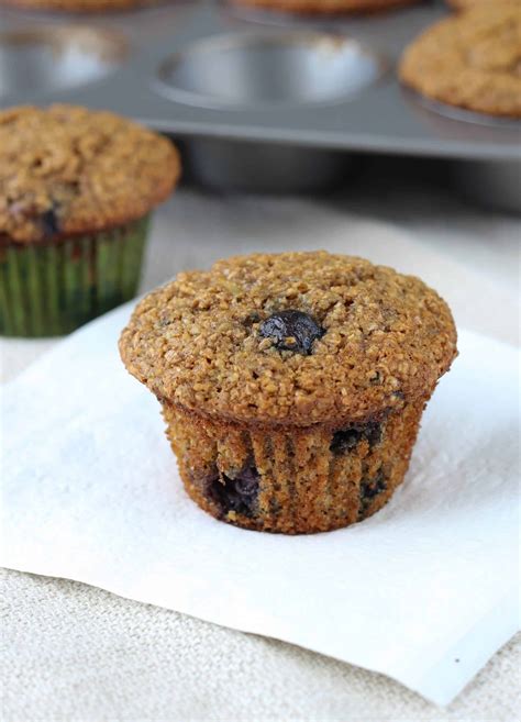 The Best Blueberry Banana Bran Muffins Ever Chef Lindsey Farr