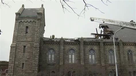 Historic Church Collapses In Connecticut