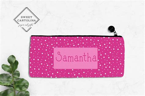 Personalized Pencil Case Kids Pencil Pouch Back To School Etsy