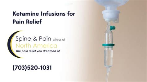 Ketamine Infusions At Sapna Spine And Pain Clinic Of North America