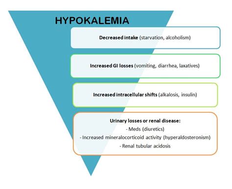 Hypokalemia Differential Pyramid Hypokalemia Differential Grepmed