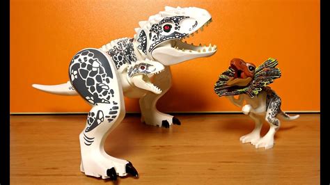 Lego Dinosaurs Hybrid Toys Mutants Jurassic World Tyrannosaurus Indominus Rex Youtube