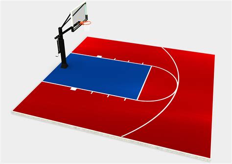 30 X 30 Basketball Court Dunkstar Diy Backyard Courts