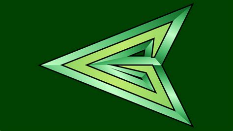 Star City Green Arrow Logo Green Arrow Superhero Wallpaper