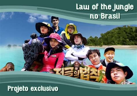 Para pemeran selebriti melakukan perjalanan ke. Law of the jungle no Brasil