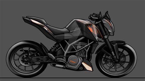 The ktm 390 duke is a pure example of what draws so many to the thrill of street motorcycling. KTM Duke 390 by Zed03 on DeviantArt