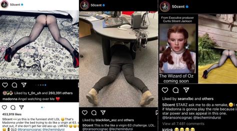 50 Cent Apologizes To Madonna For Making Fun Of Her Controversial Photos