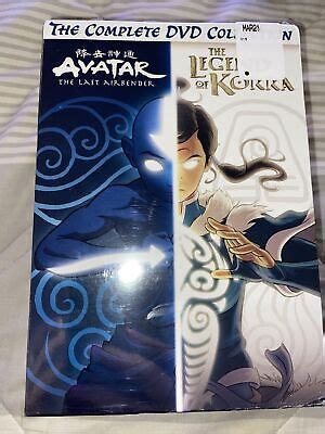 Avatar Legend Of Korra Dvd Complete Series Collection Discs