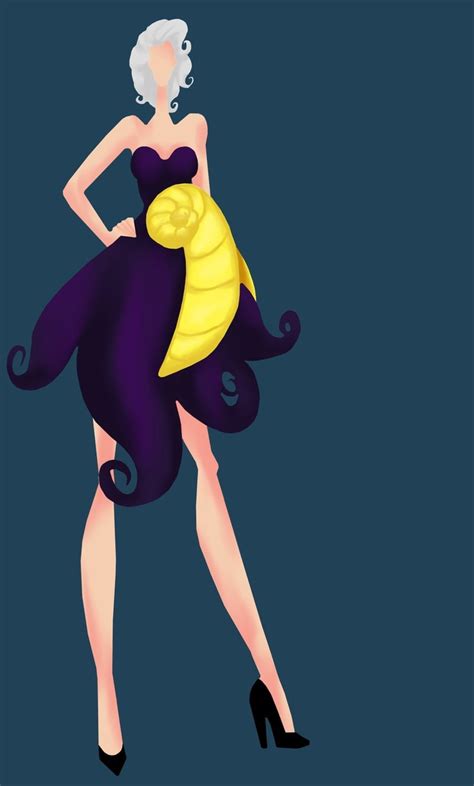 Ursula By ~roxandria On Deviantart Disney Villains Disney Little