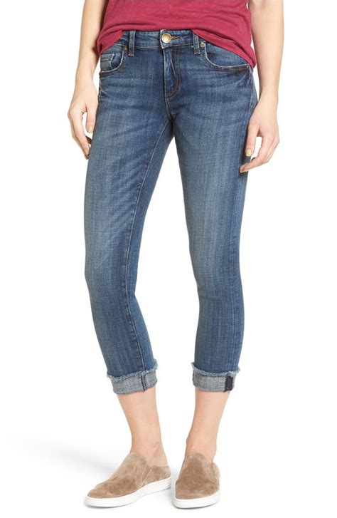 Kut From The Kloth Amy Stretch Crop Skinny Jeans Dominant Nordstrom