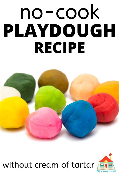Easy No Cook Playdough Recipe Without Cream Of Tartar Bryont Blog