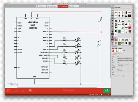 Arduino Circuit Drawing Wiring Diagram And Schematics