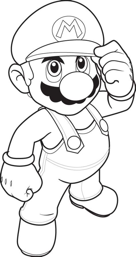 9 Free Mario Bros Coloring Pages For Kids Coloring Wallpapers Download Free Images Wallpaper [coloring536.blogspot.com]