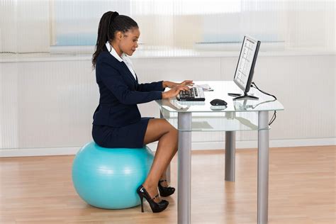 The best ball chair, which incorporates a stability ball used for exercise, can introduce a little bit of movement to your workday while engaging the core and improving posture. Move It Monday: Stability Ball vs Office Chair, Swap or ...
