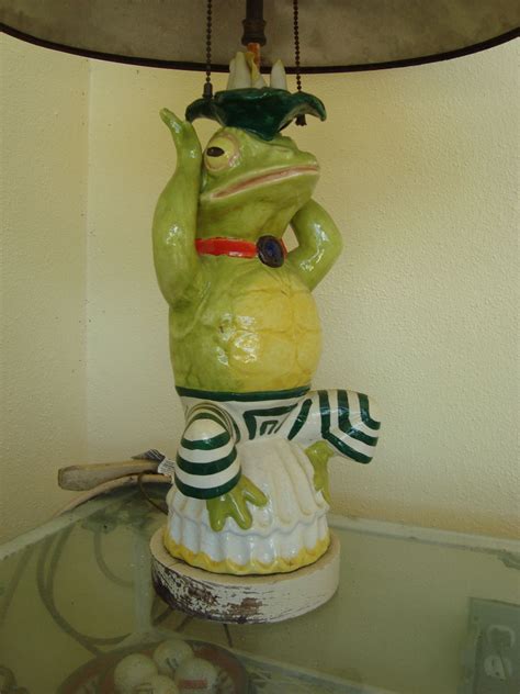 Vintage Frog Lamp Frog Lamp 3d Lamp