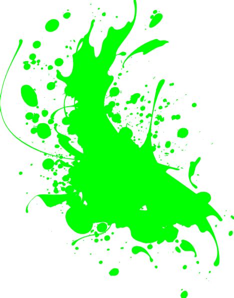 Download And Share Clipart About Neon Clipart Splatter Paint Splat