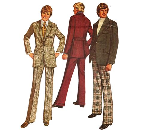 1970s Mens Two Piece Suit Sewing Pattern Simplicity 5161 Etsy