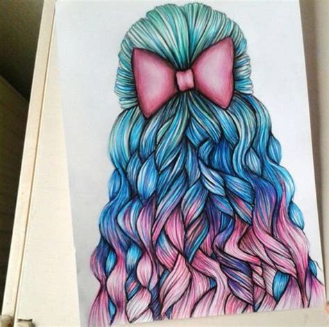 Anyone can take an online class, watch video lessons, create projects, and even teach a class themselves. Pretttyyyyy | Girl hair drawing, How to draw hair, Art drawings