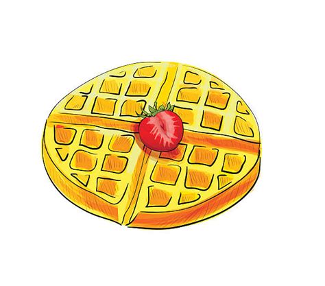 Belgium Waffle イラスト素材 Istock