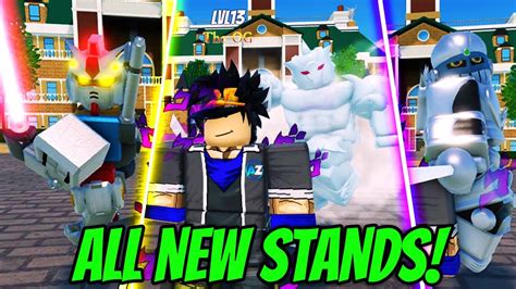 new roblox world of stands is back obtaining all new stands youtube
