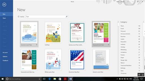 Maybe you would like to learn more about one of these? - How to Create a Flyer on Word 2016 - YouTube