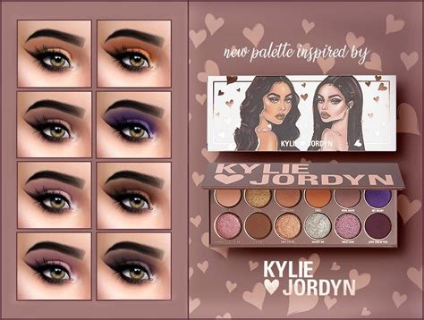 Kylie ♡ Jordan Palette Sims 4 Sims Sims 4 Cc Eyes