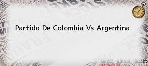Después de la espera, argentina confirmó el once para buscar el asalto en colombia. Partido De Colombia Vs Argentina. Copa America Reacciones del partido entre Argentina y Colombia ...