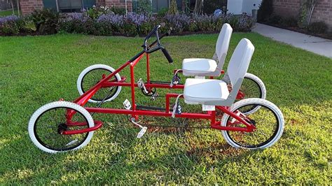 Quad Two Seater Bicycle Custom Bicycle Quadracycle