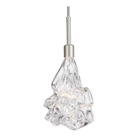 Undulant ‘blossoms’ Of Led Lit Hand Blown Glass Pendant Lights Nod To An Organic Aesthetic That