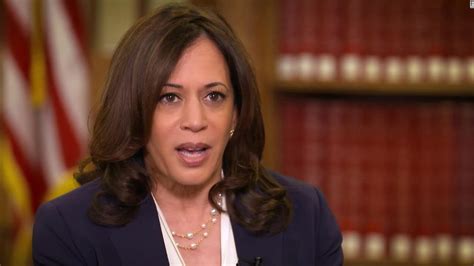 Sen Kamala Harris There S Very Babe We Can Trust That Comes Out Of Trump S Mouth CNN Video