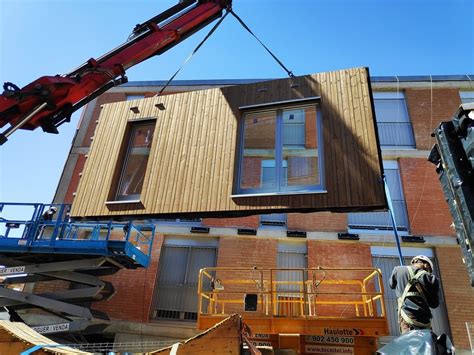 Building Renovation With Multifunctional Prefabricated Timber Frame