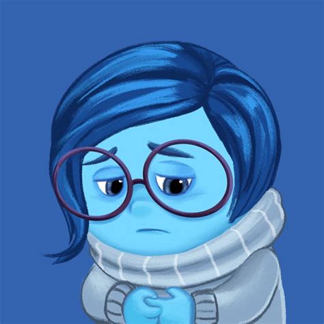 Inside Out 05 Sadness By Miacat7 On Deviantart Fan Art Disney