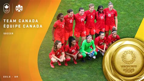 Team Canada Claims First Ever Gold Medal In Women S Soccer Team