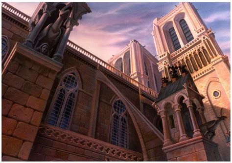 Backgrounds From The Hunchback Of Notre Dame By Michael Humphries 1996
