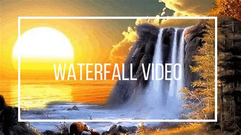 Waterfall Sound With Meditation Music And Relaxation Music Deep Sleep