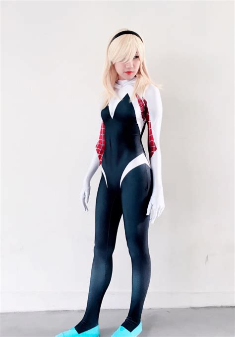 Spider Man Gwen Spider Party Invitation Birthday Party Into The Spider Hot Sex Picture