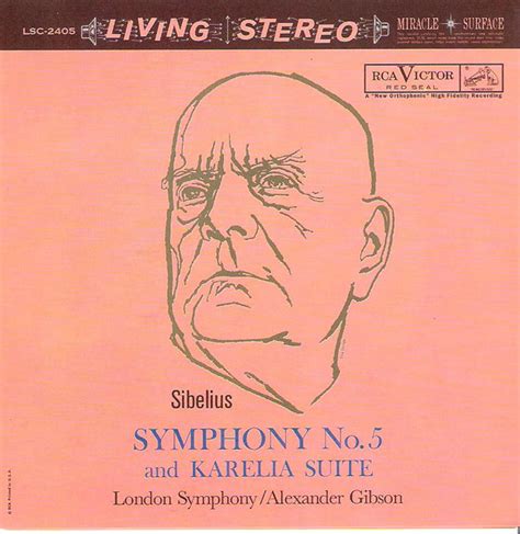 Sibelius London Symphony Alexander Gibson Symphony No5 And Karelia Suite 2018 Sacd
