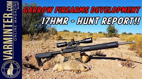 Garrow Firearms Development 17hmr Hunt Report Prairie Dogs Youtube